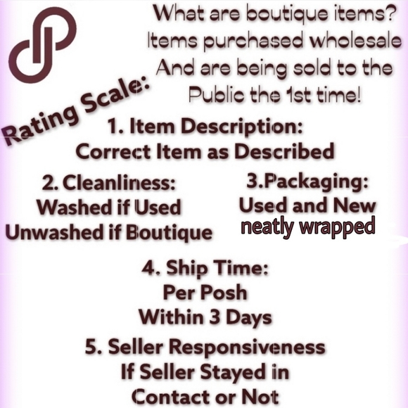 💕POSH ETIQUETTE💕 - Picture 4 of 8